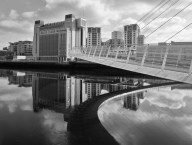 Baltic Flour Mill And Millenium Bridge