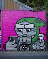 Graffiti Ouseburn Newcastle