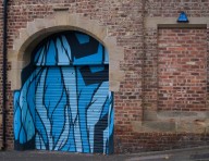 Blue Mural