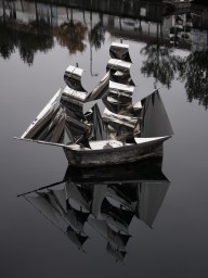 Metal Model Ship