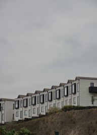 Modern Buildings Against Grey Sky