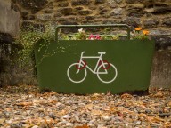 Bike Rack Flower Pot