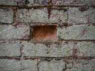 Missing Brick In Wall