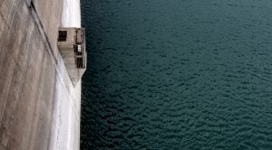 Dam intake at Rules Dam